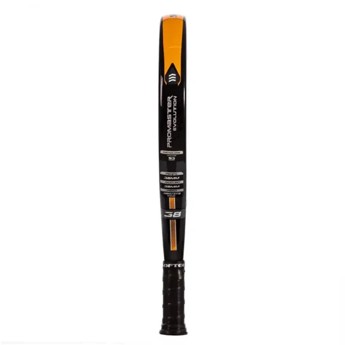 Pala de Pádel de la marca Softee Pro Master modelo Evolution Naranja