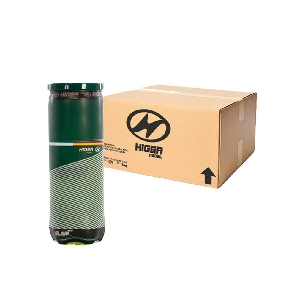 Caja de pelotas de la marca Higer 24 potes de 3 pelotas x caja