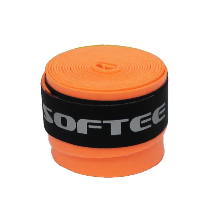 Overgrip de la marca Softee en color naranja multicolor
