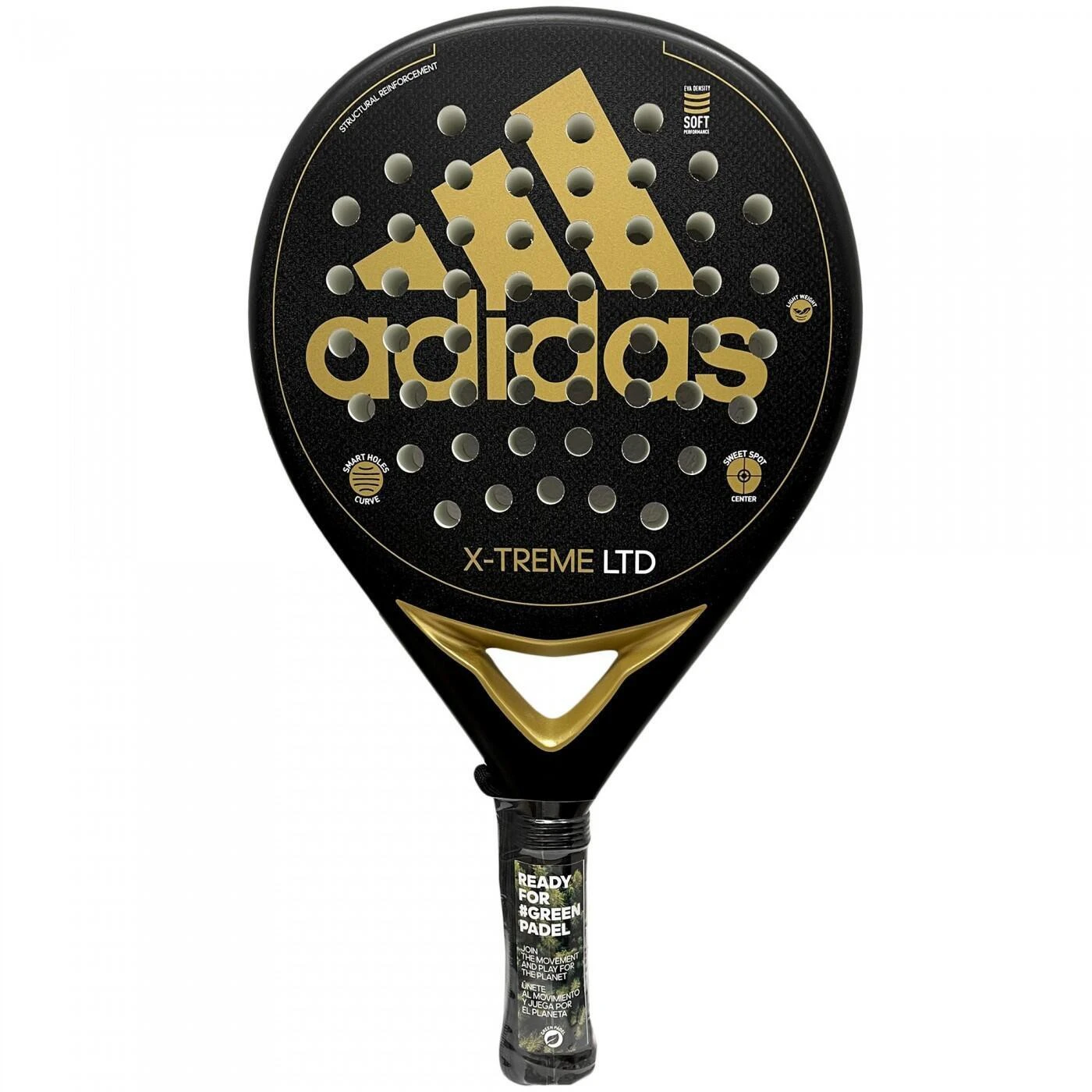 Pala de Pádel de la marca Adidas modelo X-Treme Black/Gold