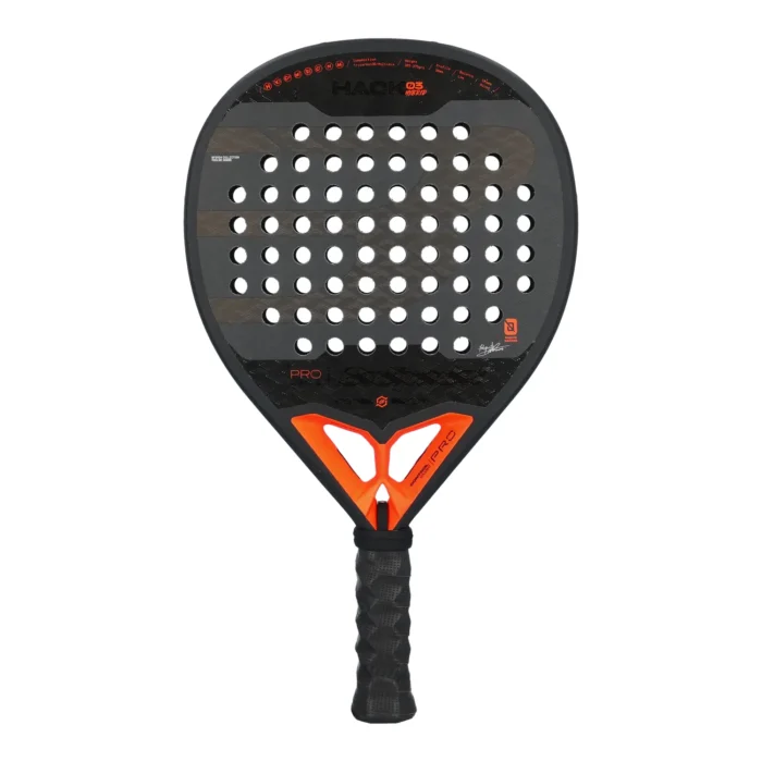 Pala de Pádel de la marca Bull Padel modelo Hack 03 Hybrid 24