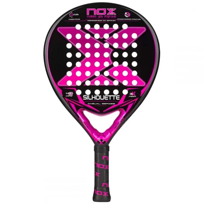 Pala de Pádel de la marca Nox modelo Silhoutte 6 Lady