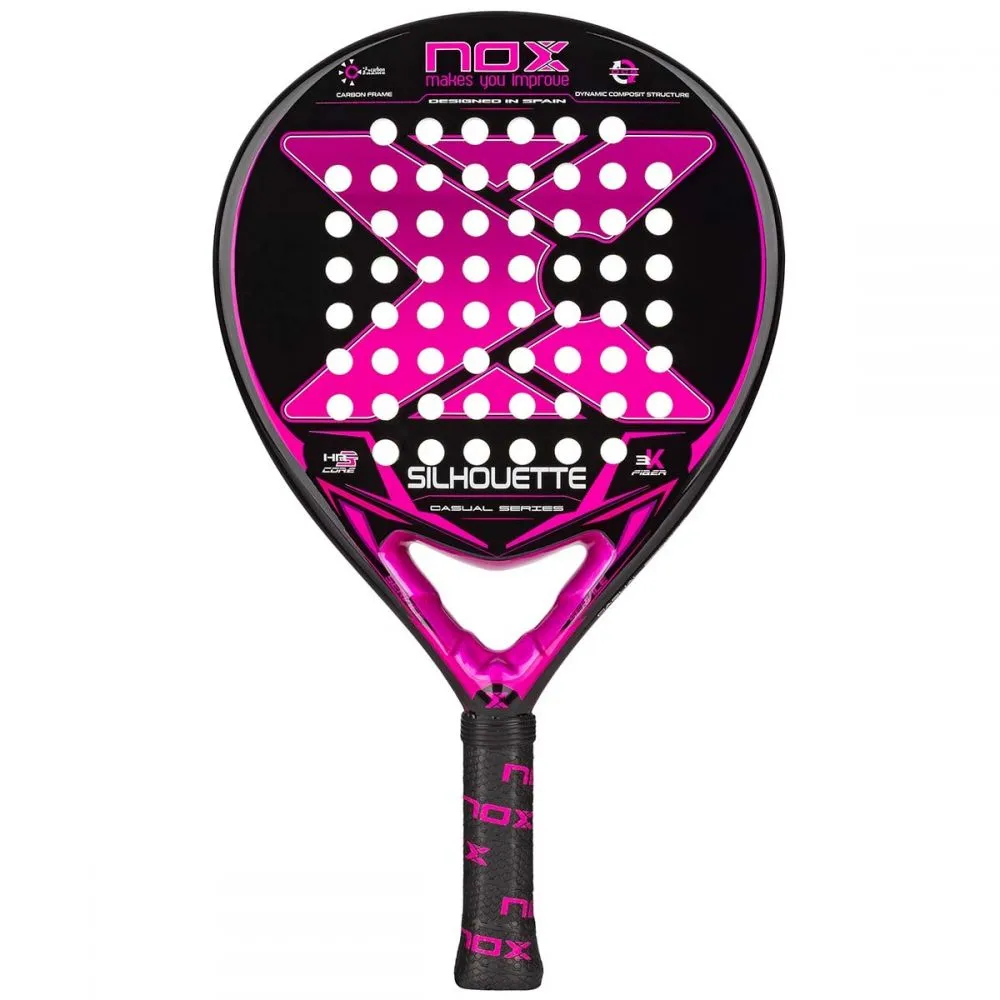 Pala de Pádel de la marca Nox modelo Silhoutte 6 Lady