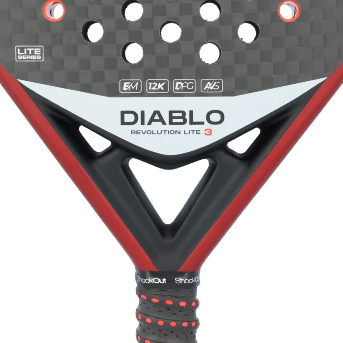 Pala de Pádel de la marca Siux modelo Diablo Revolution Lite 3