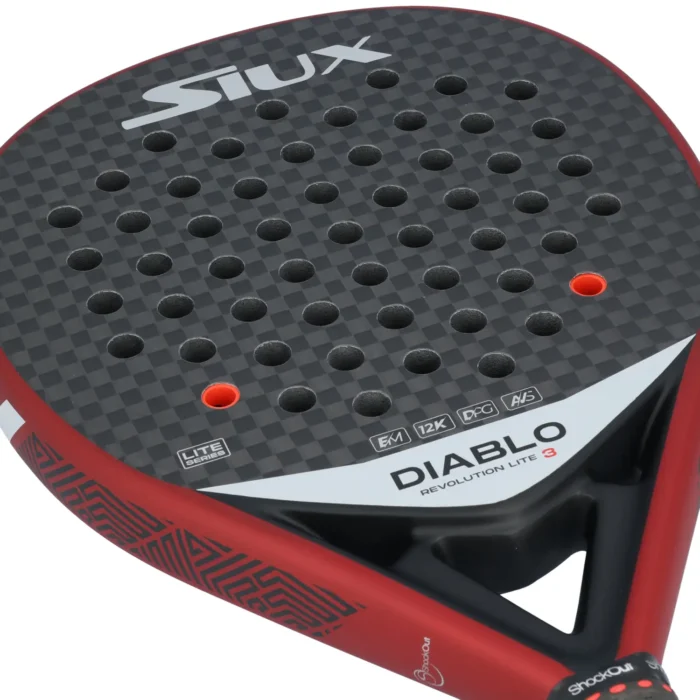 Pala de Pádel de la marca Siux modelo Diablo Revolution Lite 3