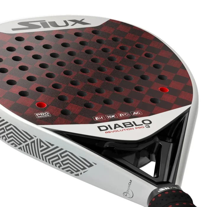 Pala de Pádel de la marca Siux modelo Diablo Revolution Sanyo Pro 3